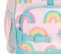 Mackenzie Pink Rainbows Chenille Backpacks