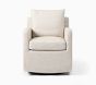 Merritt Slipcovered Swivel Glider