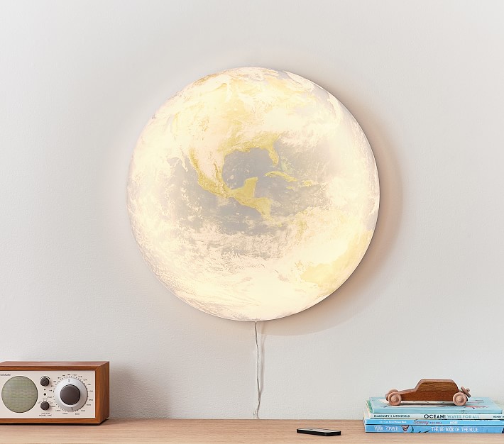 Lit Acrylic Earth