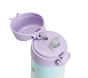 Mackenzie Aqua Dot Ballerinas Water Bottle