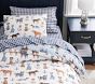 Salty Dog Reversible Organic Duvet &amp; Shams