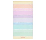 Stripe Tie-Dye Kid Beach Towel