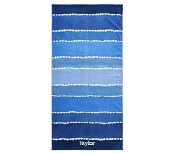 Stripe Tie-Dye Kid Beach Towel