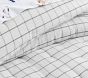 Windowpane Plaid Comforter &amp; Shams