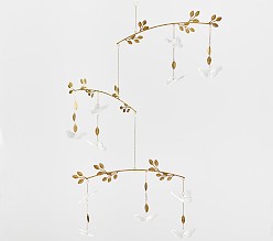 Monique Lhuillier Crystal Vine Butterfly Mobile