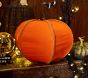 Light-Up Linen Pumpkin with Motion-Activated Sounds