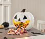 Light-Up Pumpkin Halloween Candy Bowl