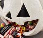 Light-Up Pumpkin Halloween Candy Bowl