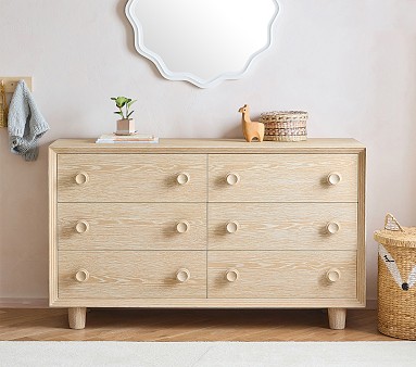 WE x PBK Vivienne 6 Drawer Nursery Dresser 56w x 18d Pottery Barn Kids
