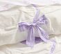 Stripe Bow Comforter &amp; Shams