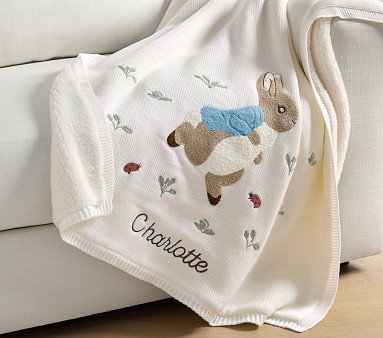 Peter Rabbit&#8482; Heirloom Kid Throw Blanket