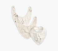 Goldie Giraffe Organic Muslin Bib, Set of 3