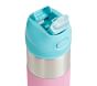 Pink/Aqua Astor Insulated Water Bottle