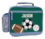 Mackenzie Green Sports Chenille Lunch Boxes