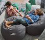 Anywhere Beanbag&#8482;, Charcoal Twill Slipcover Only