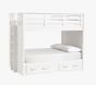 Belden Double-Over-Double Bunk Bed, Simply White