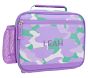 Mackenzie Lavender Sporty Camo Reflective Lunch Boxes