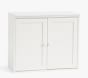 Cameron Cabinet with Doors, Simply White, Parcel