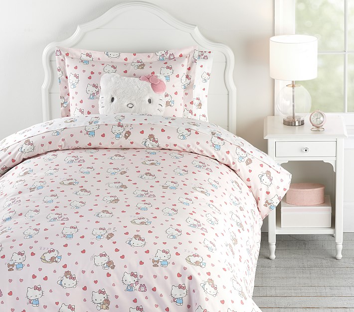 Organic Hello Kitty&#174; Duvet Cover &amp; Shams