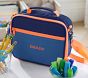 Astor Blue/Navy/Orange Lunch &amp; Bento Bundle, Set of 2