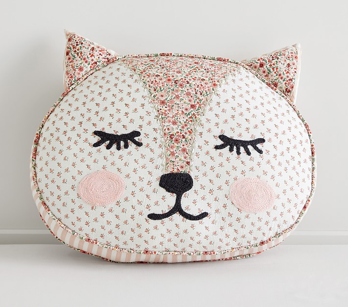 Emily &amp; Meritt Cat-Shaped Pillow