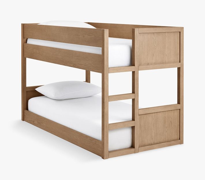 Camden Twin Over Twin Low Bunk Bed Seadrift