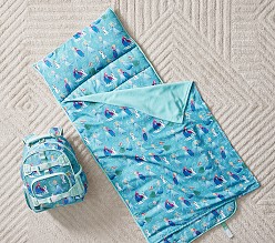 Mackenzie Aqua Disney <em>Frozen</em> Backpack and Nap Mat Bundle, Set of 2