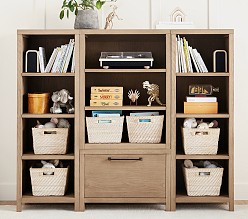 Charlie Bookcase and Towers Wall Storage System