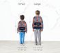 Mackenzie Navy/Blue/Orange Colourblock Backpacks