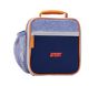 Mackenzie Navy/Blue/Orange Colorblock Lunch Boxes