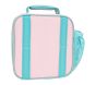 Mackenzie Pink Rainbows Chenille Lunch Boxes