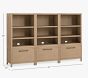 Charlie 3 x 3 Bookcase With Drawers