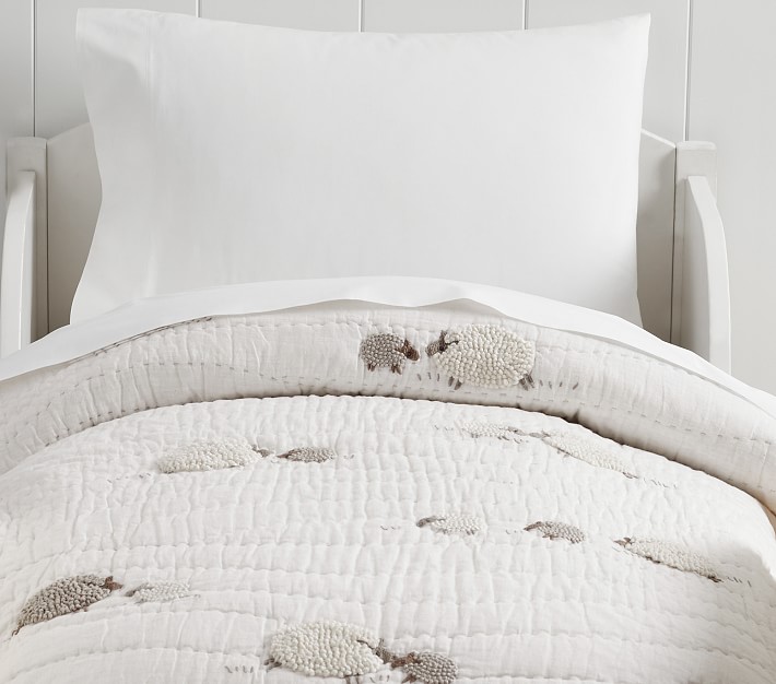 Sleepy Sheep Toddler Bedding