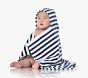 Mini Stripe Baby Beach Hooded Towel