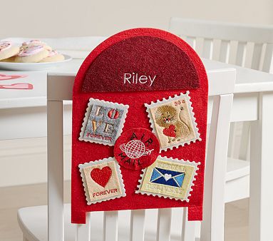 Rifle Paper Co. Valentines Envelope Chairbacker, Red