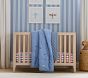 Gingham Organic Crib Fitted Sheet