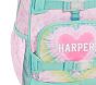 Mackenzie Pink Heart Tie-Dye Backpacks