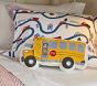 Light Up School Bus Pillow