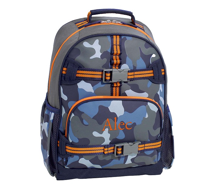 Mackenzie Blue Grey Camo Glow-in-the-Dark Backpacks