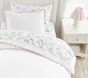 Rainbow Pom-Pom Duvet Cover &amp; Shams