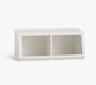 Double Market Bin w Divider, Simply White