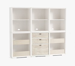 Callum 3 x 3 Wall Storage System with Bulk Bins