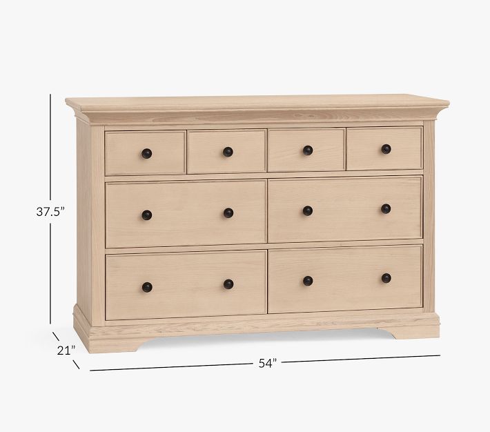 Larkin 8 Drawer Dresser 54w x 21d Pottery Barn Kids