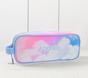 Mackenzie Rainbow Clouds Glitter Pencil Case