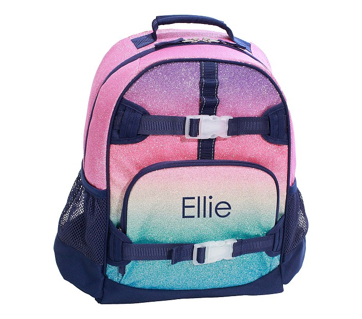 Mackenzie Rainbow Ombre Sparkle Glitter Backpacks Pottery Barn Kids