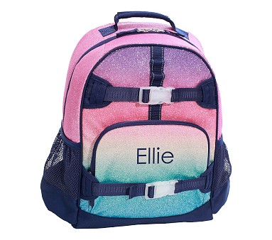 Personalized Rainbow shops backpack. Ombré Princess Personalized backpack. Pre-k backpack. Kindergarten backpack. School backpack.