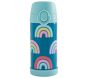 Mackenzie Turquoise Rainbows Water Bottle