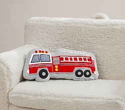 Firetruck Light-Up Pillow