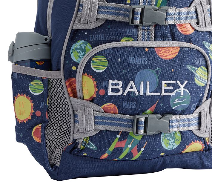 Mackenzie Navy Solar System Glow in the Dark Backpacks Pottery Barn Kids