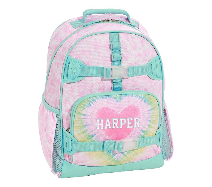 Mackenzie Pink Heart Tie Dye Backpacks Pottery Barn Kids